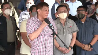 PRRD’s Speech during Visit to the Typhoon Victims in Siargao Island 12/22/2021