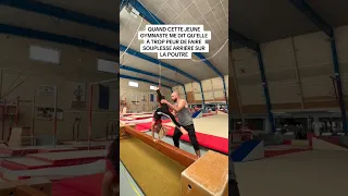 Appréhender sa peur en gymnastique est le challenge de tous les gymnastes 🤸‍♀️