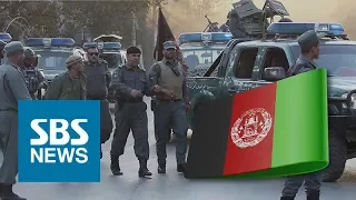 아프간 카불 외교단지서 자폭 테러 / SBS