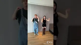 Lee know And Dahyun tiktok talk that talk challenge