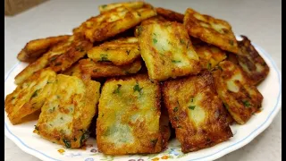 Prepare this potato dish with 3 potatoes/Cheap but delicious/Crunchy and delicious potatoes