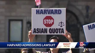 Lawsuit alleging racial bias in Harvard's admissions process goes to trial