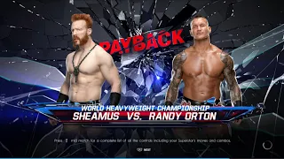 Randy Orton Vs Sheamus | World Heavyweight Championship