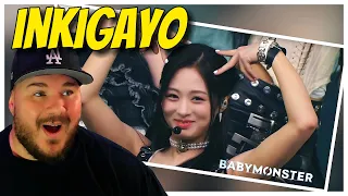 LETS GO!! BABYMONSTER - Intro+SHEESH @인기가요 inkigayo 20240407 - REACTION