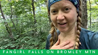 Appalachian Trail 2022 Day 82 - Fangirl on Top of Bromley Mtn, First Fall, Big Day & Bad Weather