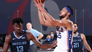 Philadelphia 76ers vs Memphis Grizzlies Full Game Highlights | July 24 | NBA Restart