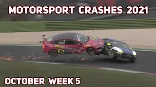 Motorsport Crashes 2021 October Week 5