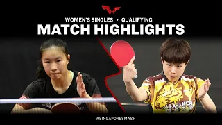 Lai Chloe vs Joo Cheonhui | WS Qual | Singapore Smash 2023