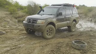 Suspension Test Mitsubishi Shogun Pajero Kirton Off Road Centre part1