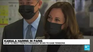 Kamala Harris in Paris: US VP to meet French president in bid to ease tensions • FRANCE 24