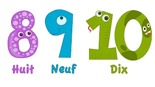 A French Counting Song: Les nombres en Français - Numbers in French