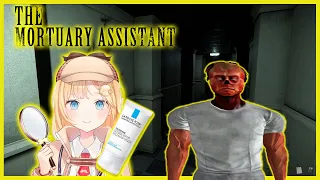 Don't trust Ame with moisturizer ( Amelia Watson ch. ) ( The Mortuary Assistant gameplay )