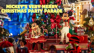 Mickey's Once Upon A Christmastime Parade at Mickey's Very Merry Christmas Party 2023!