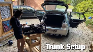 Trunk Setup For The MK4 R32! ( Castor Airride )