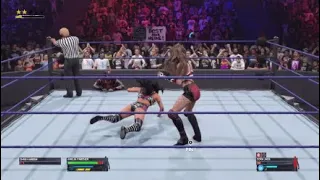 WWE 2k24 Amelia Parcher vs Cora Jade