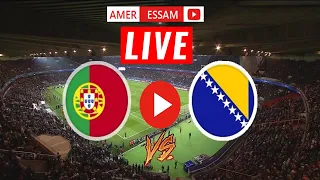 Portugal vs Bosnia & Herzegovina live EURO Qualifications | Portugal x Bósnia e Herzegovina ao vivo