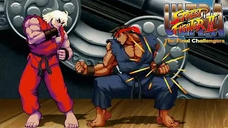ULTRA STREET FIGHTER II The Final Challengers - Evil Ryu & Violent Ken Super Moves Gameplay