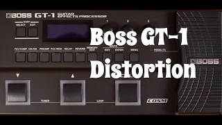 Boss GT-1 Distortion