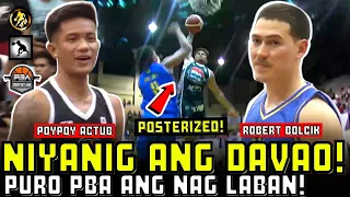 TAPATAN NI POYPOY AT BOLICK! DINAKDAKAN NI POYPOY SI MOLINA!  PBA MOTOCLUB NIYANIG ANG DAVAO!