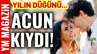 Ebru Şahin ve Cedi Osman'ın Düğünden İlk Görüntüler! Bütün Ünlüler Ordaydı!