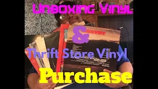 Unboxing Vinyl & Vinyl Thrift Store Purchase