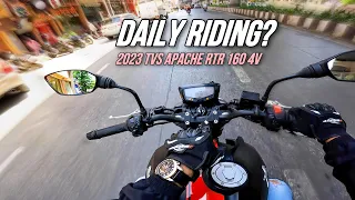 2023 TVS Apache RTR 160 4V Special Edition - Traffic Test - For daily use?