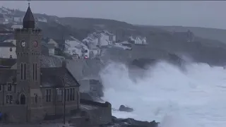 Storm Eunice batters Britain and Ireland
