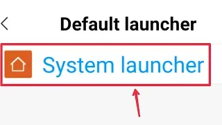 How To Deactivated Launcher & Set System, Default Launcher | Delete Launcher| Uninstall Launcher