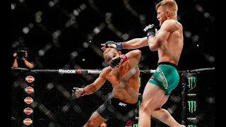 Conor McGregor KOs Jose Aldo | SlowMo | UFC 194