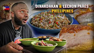 Filipino Street Food | Viral "LECHON PARES DINAKDAKAN" in CHINATOWN BINONDO MANILA