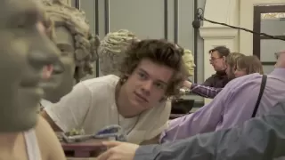 Sculpting Harry Styles from One Direction at Madame Tussauds London