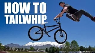 How to tailwhip BMX (Как сделать тейлвип на бмх, mtb) | Школа BMX Online #18