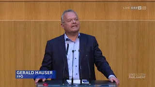 Gerald Hauser - Budget 2024 - Generaldebatte (Tatsächliche Berichtigung) - 19.10.2023