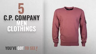 Top 10 C.P. Company Men Clothings [ Winter 2018 ]: C.P. Company Mens Round Neck Sweatshirt CMSS036