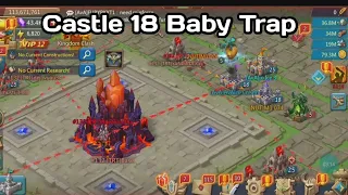 C18 Baby Trap KvK Lords Mobile Gameplay