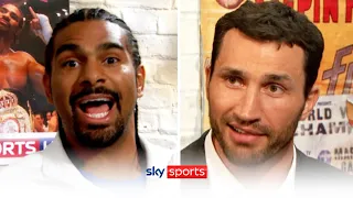 When David Haye & Wladimir Klitschko came head-to-head on Ringside in 2011! 👊