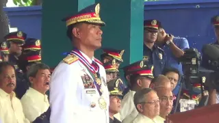 Outgoing PNP chief Marquez gives farewell speech