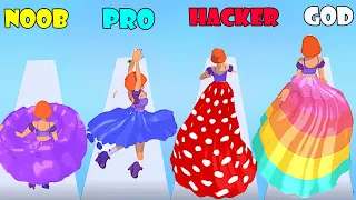 NOOB vs PRO vs HACKER vs GOD - Hover Skirt