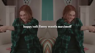 happy/soft/funny wanda maximoff in wandavision scenes | 1080p logoless