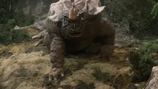 Destroy All Monsters (1968) | All Baragon Scenes