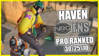 NRG FNS Killjoy Haven | Valorant Pro Vod Ranked Gameplay