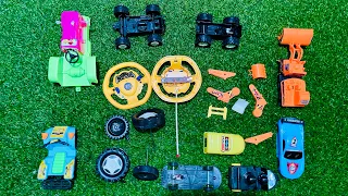 Assemble Toys Tractor , remote car , Police Car,Jcb, Truck & Bus|Fixing Toy Vichicle By kidswithtoys