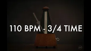 110 BPM Metronome 3/4 Time