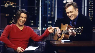 David Bowie Sings a Song for Conan O’Brien