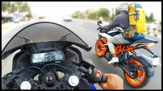 RC 200 vs R15 V3 | HIGHWAY BATTLE !!!