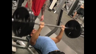 NFL Combine Style 225 Bench Press