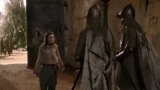 Arya Stark vs. guards