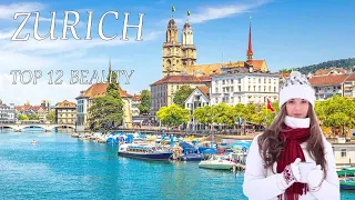 12 Top Tourist Attractions in Zurich | Zurich Travel Guide | ZURICH, SWITZERLAND | TOP Things To Do