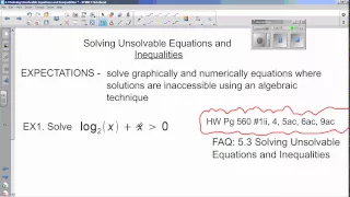 MHF4U 5 3 Solving Unsolvable P1