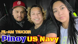 Vlog●345| Pinoy US Navy Veteran...Truck Driver na Ngayon|  @Highwaytruckers